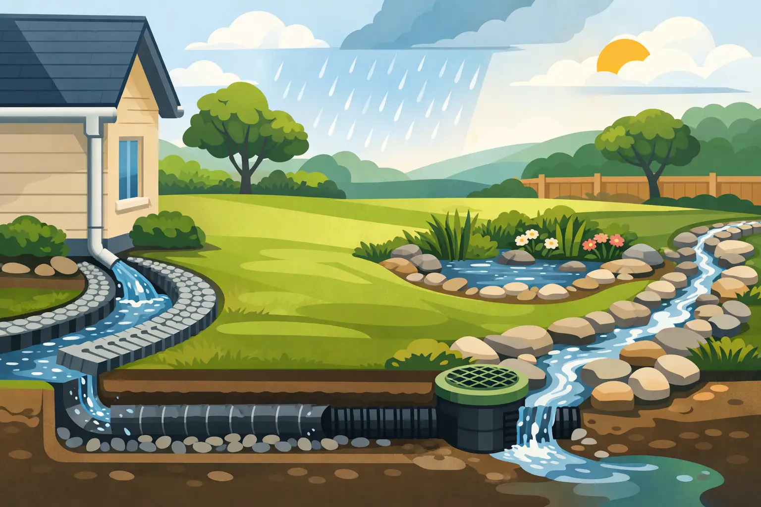 Drainage Solutions for Yards That Last