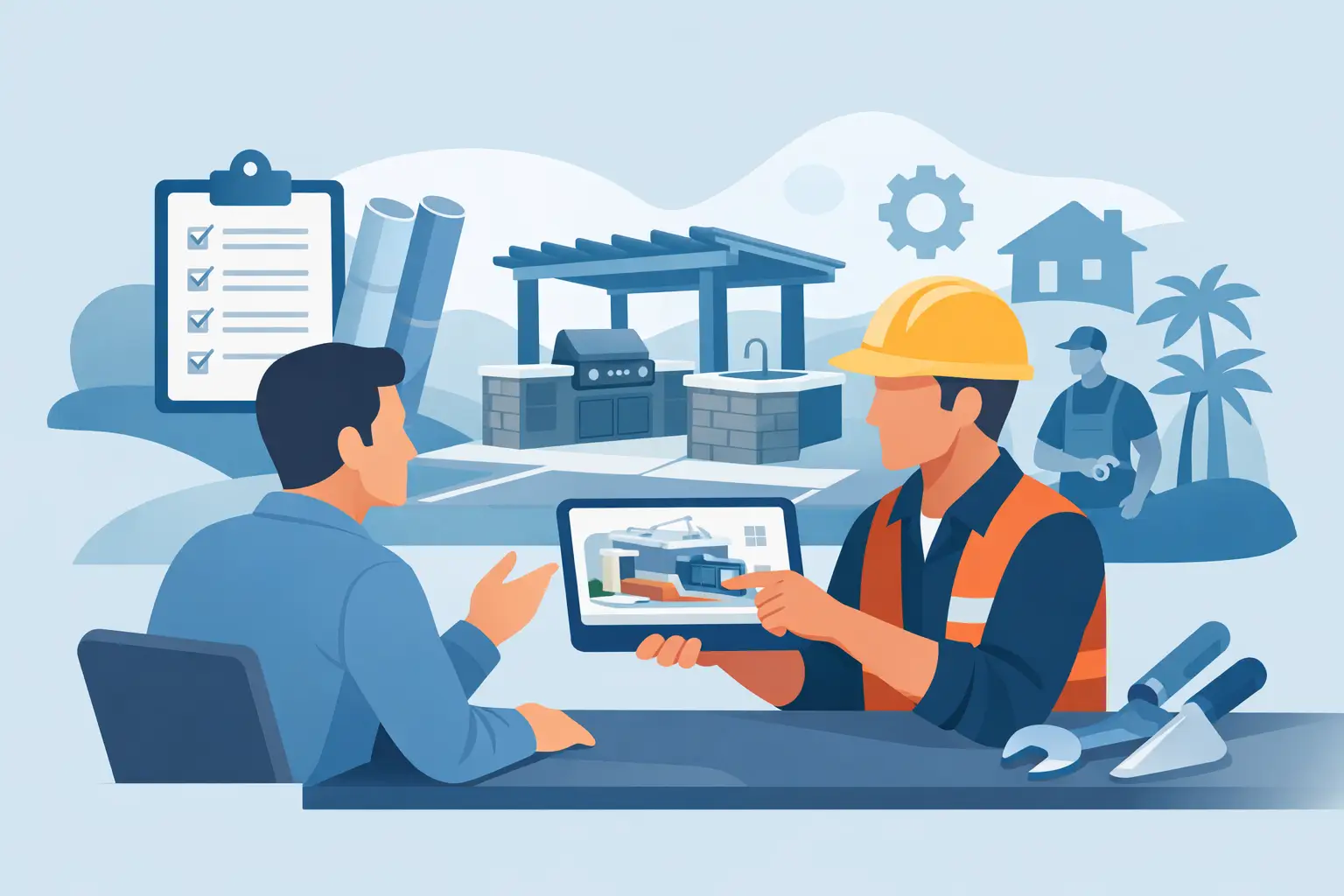 How to Hire an Outdoor Kitchen Contractor