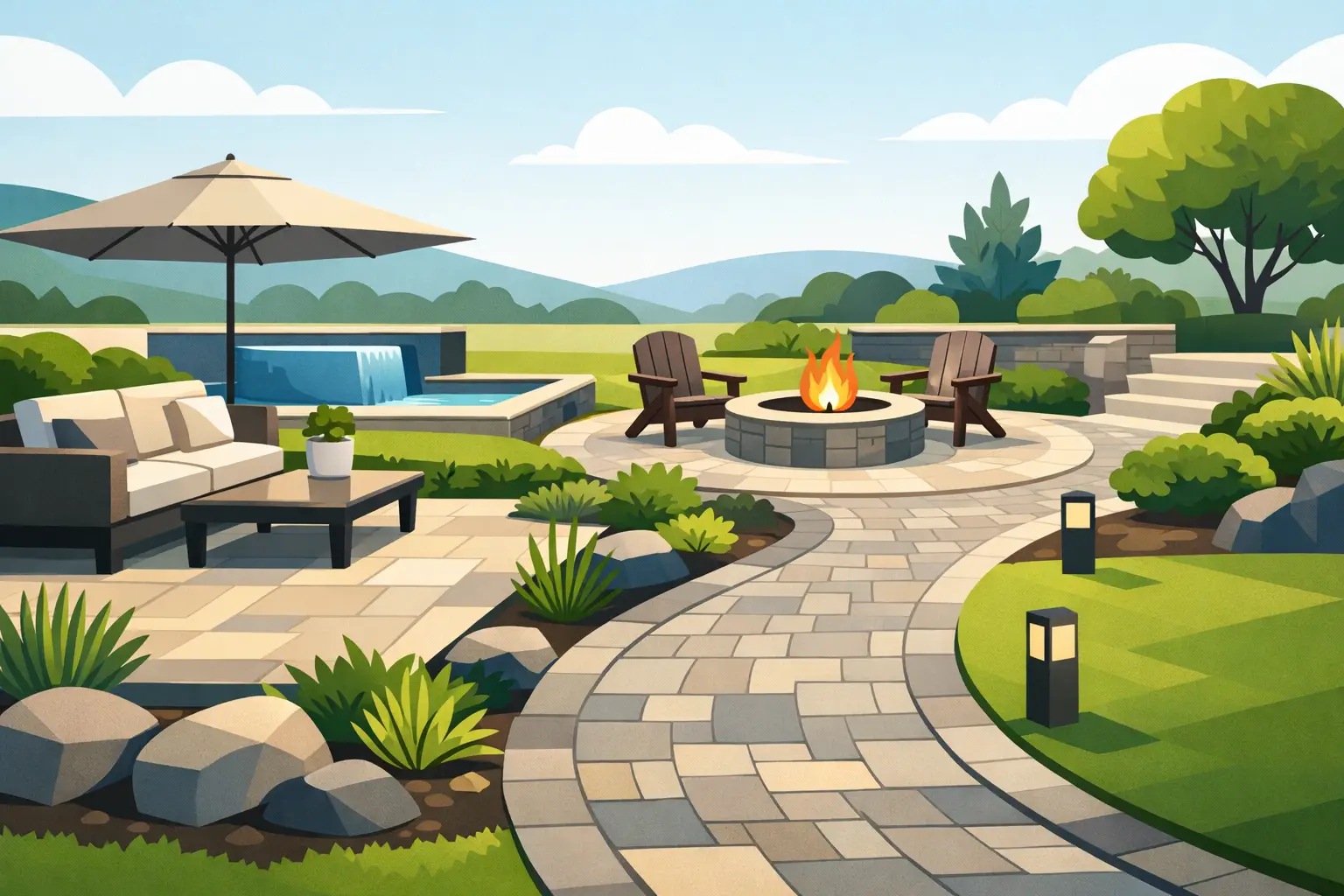 Patio and Walkway Design That Lasts