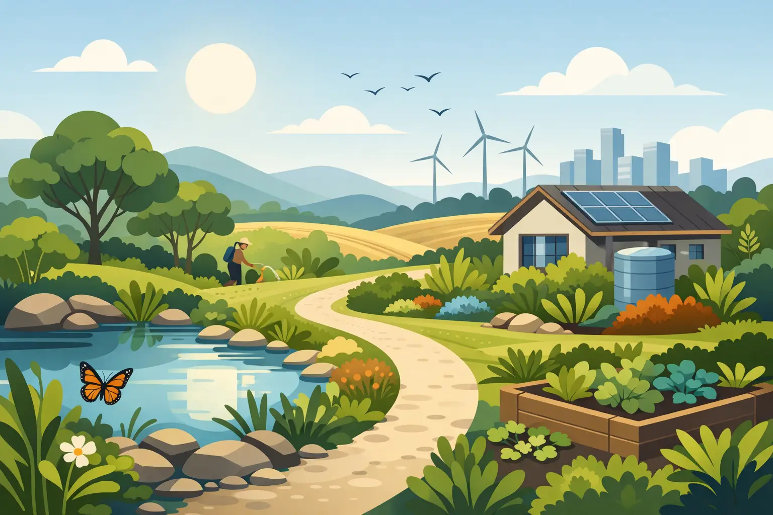 What Sustainable Landscapes Get Right