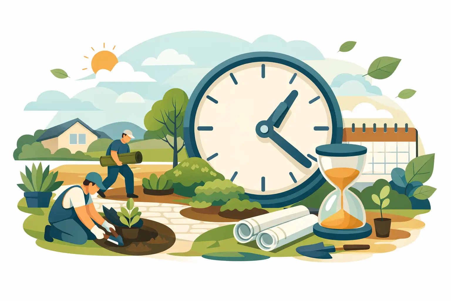 How Long Does Landscape Installation Take?