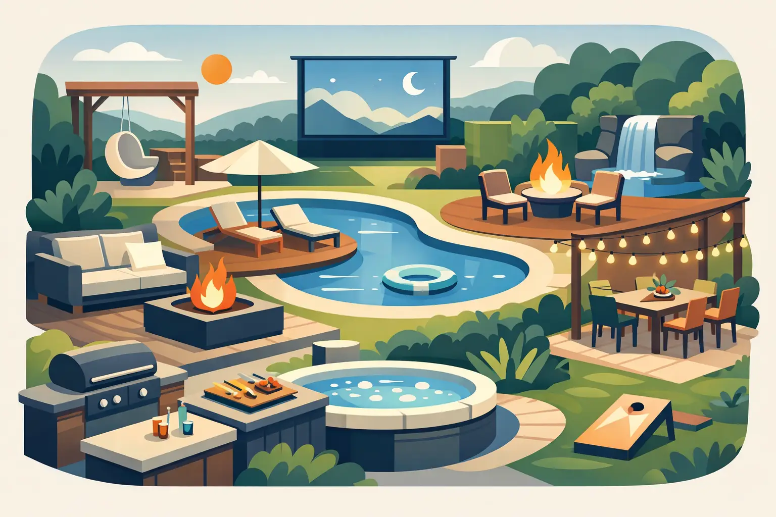 9 Best Backyard Entertaining Features