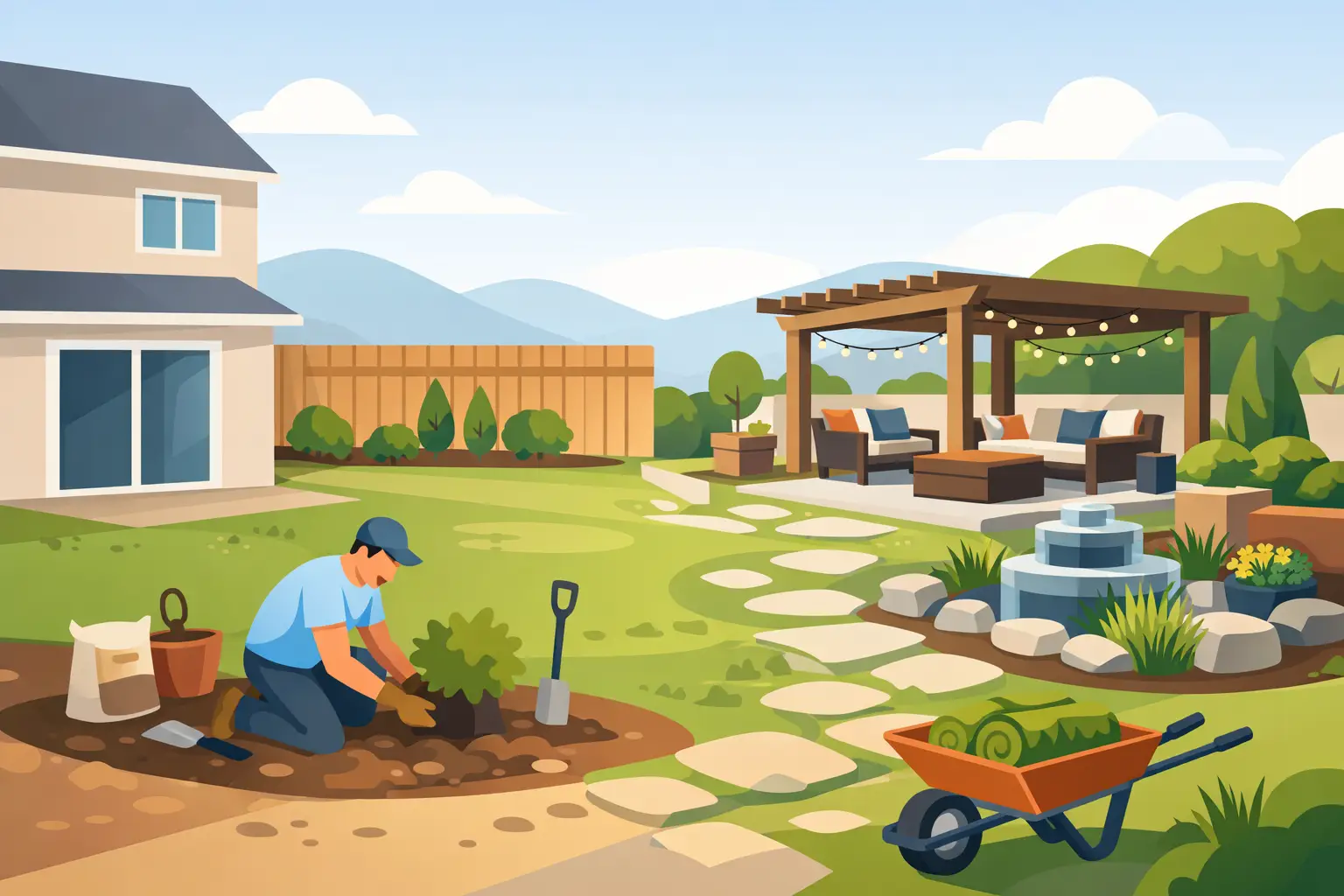 How to Upgrade a Builder Grade Yard