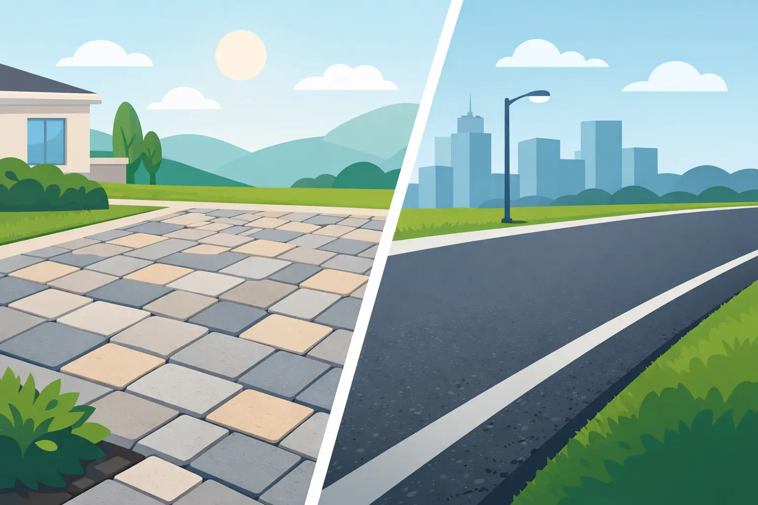 Is Interlock Better Than Asphalt?