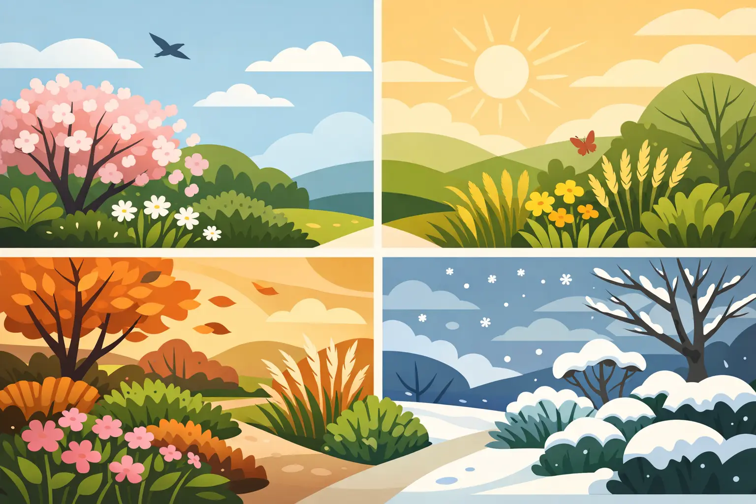 Planting Design for Four Season Interest