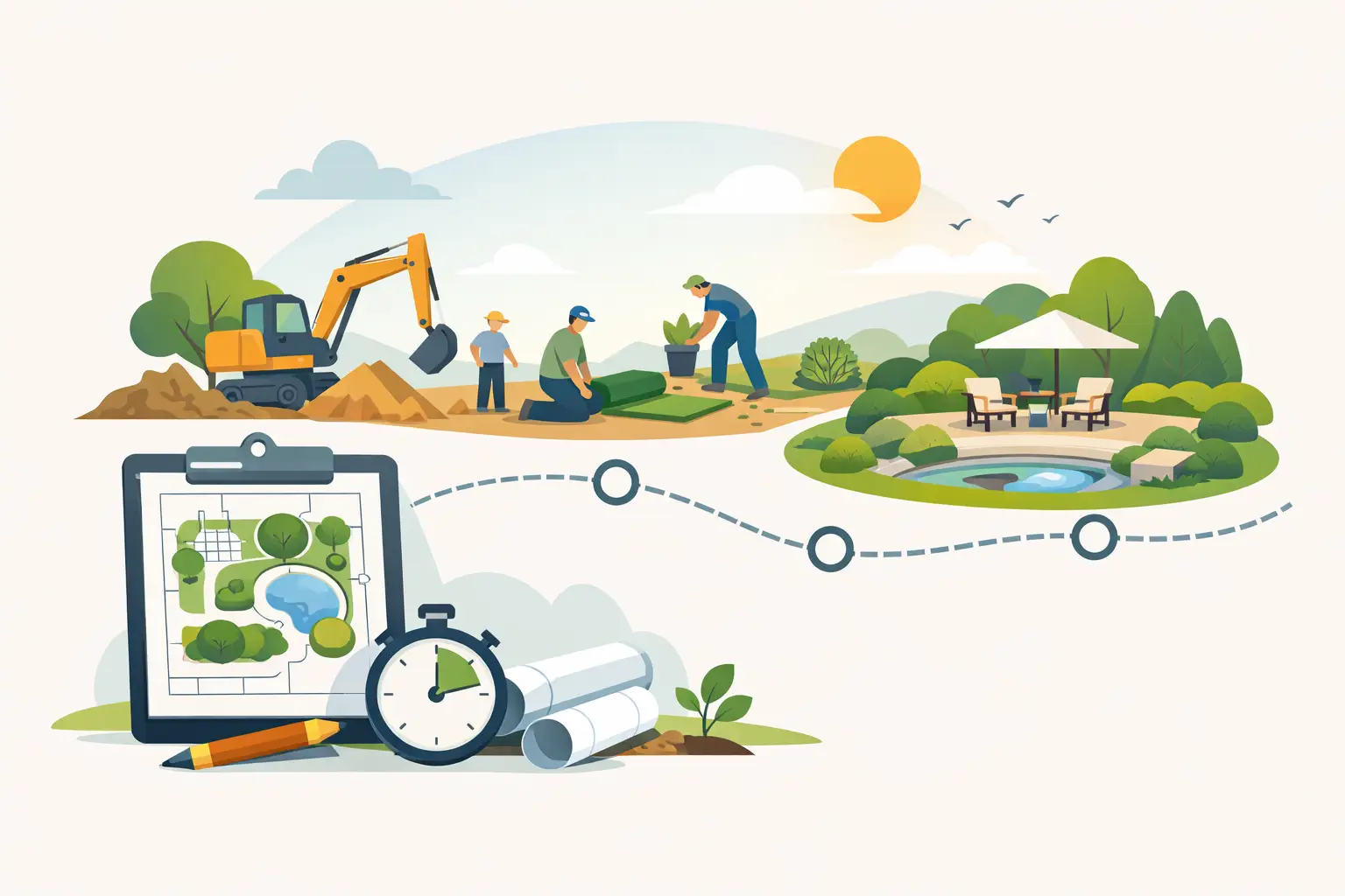 A Guide to Landscape Project Timelines