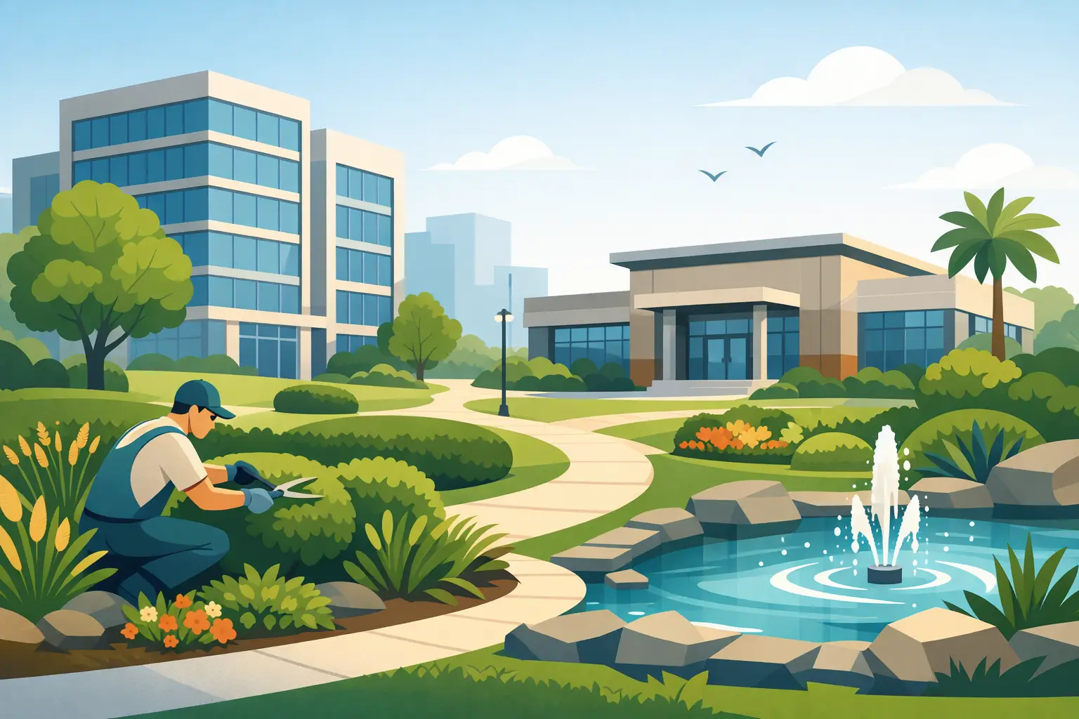 Guide to Commercial Property Landscaping