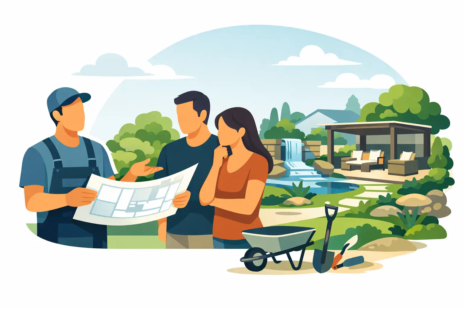 Why Hire a Design-Build Landscaper for Your Yard?