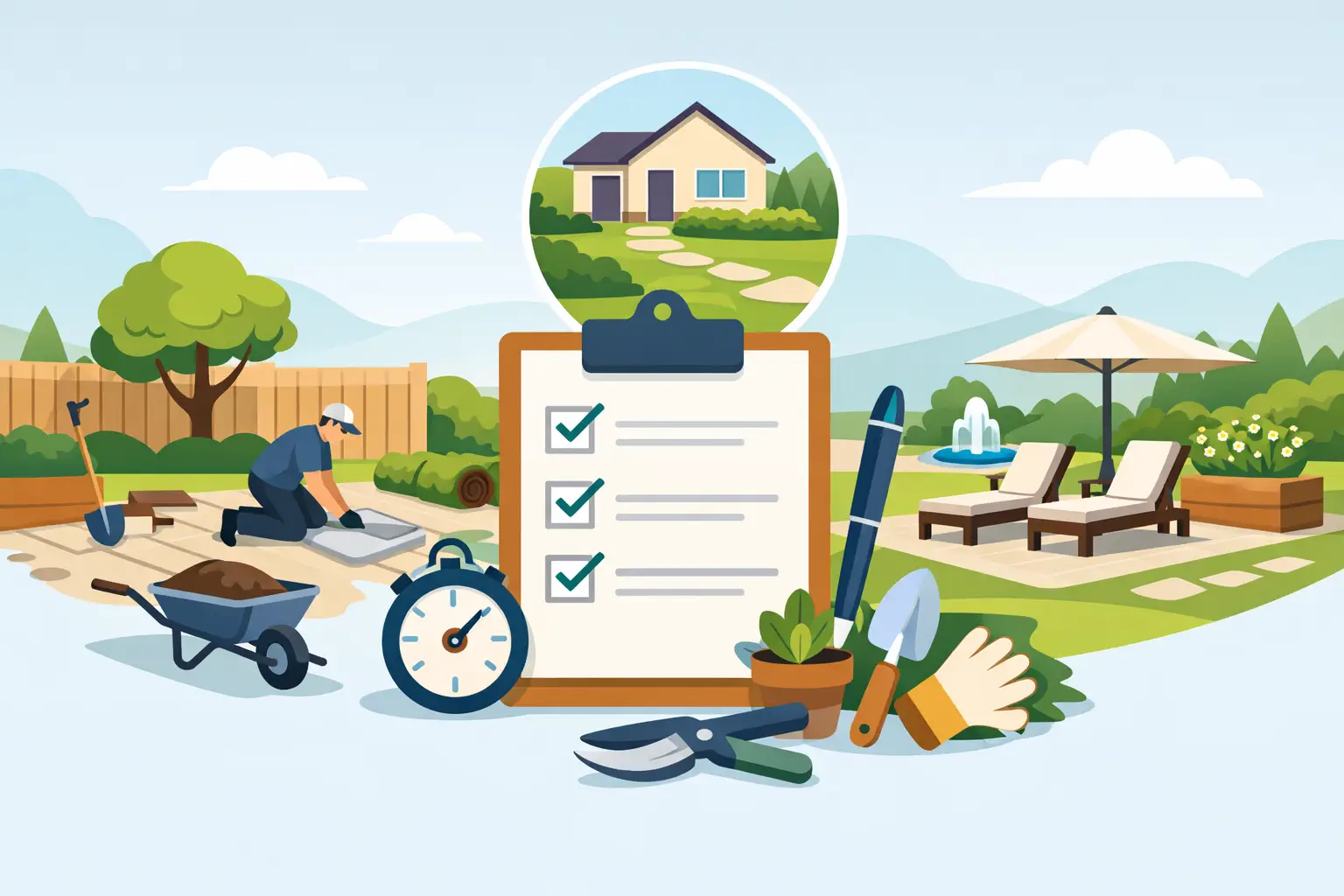 Yard Renovation Project Checklist for Lasting Results