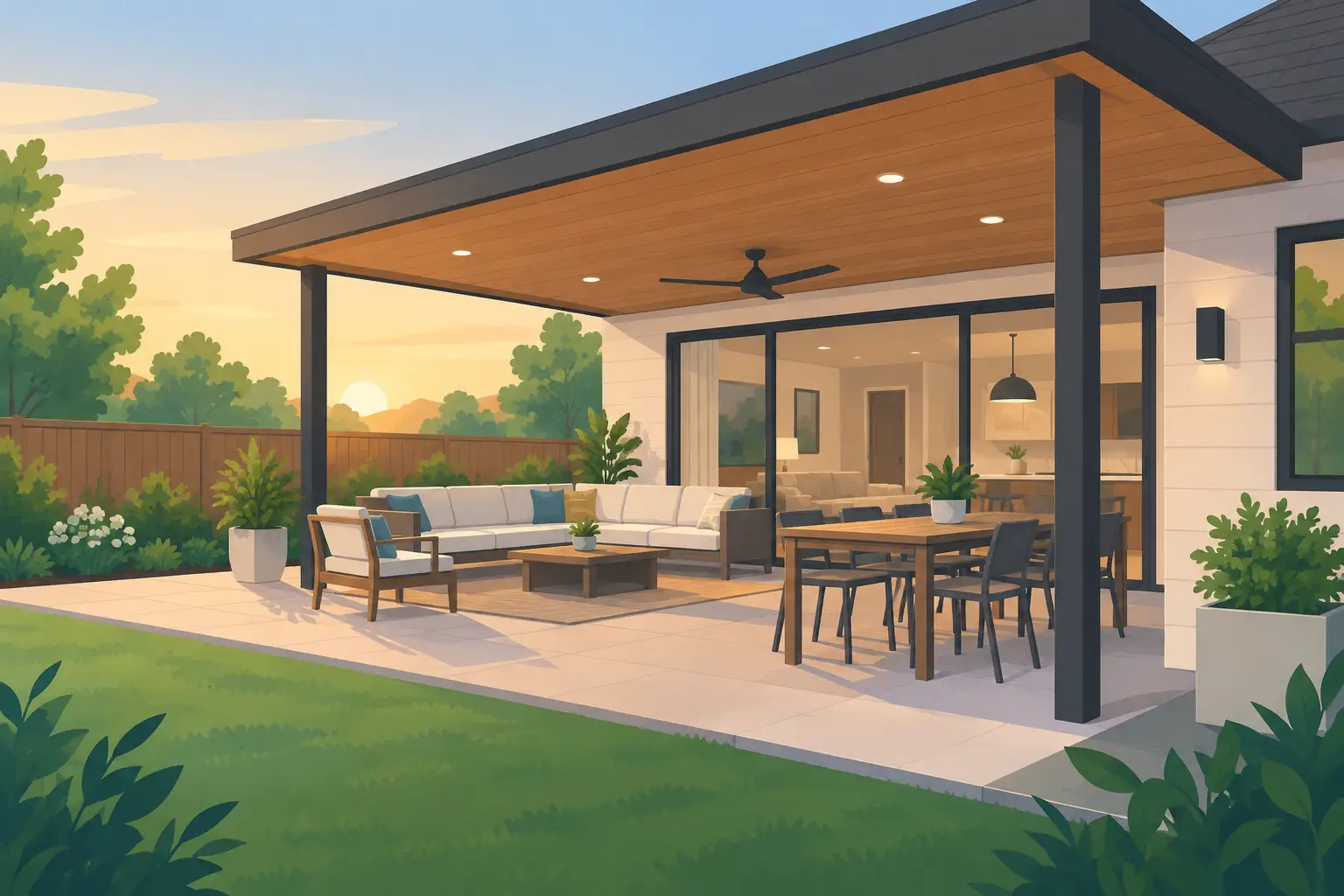 Patio Construction That Extends Your Home